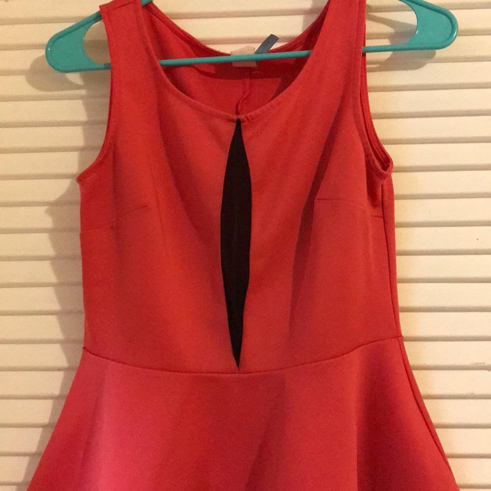 Orange Red top